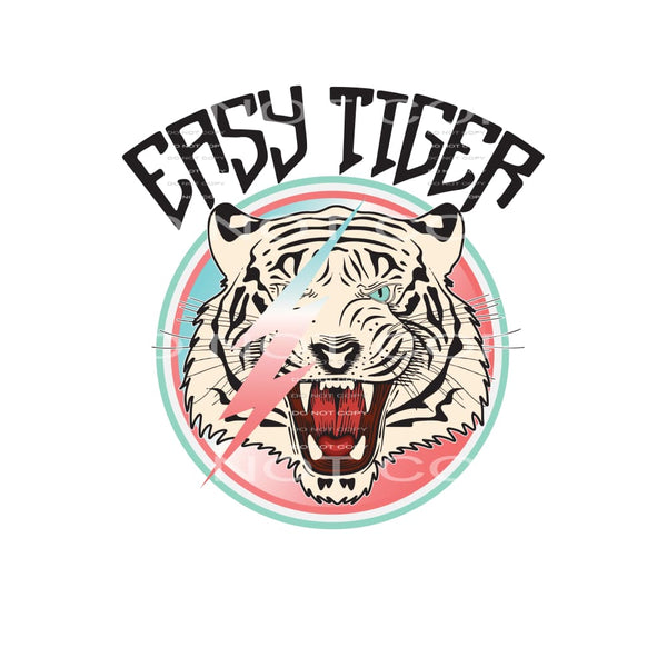 Easy Tiger #4934 Sublimation transfers - Heat Transfer