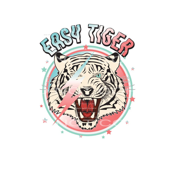 Easy Tiger #4952 Sublimation transfers - Heat Transfer