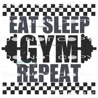Eat Gym Repeat #6758 Sublimation transfers - Heat Transfer