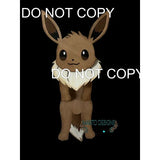 Eevee Pop out swinging Ornament # 051 Wood Laser Blank