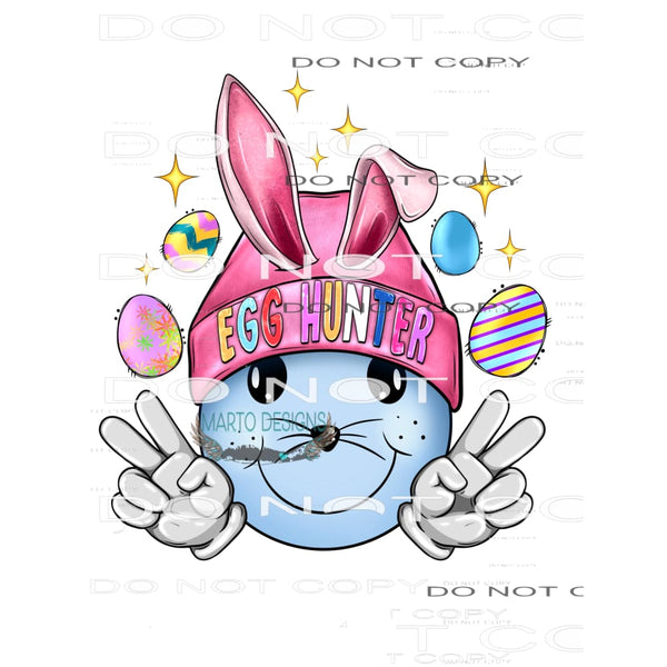 Egg Hunter #8930 Sublimation transfers - Heat Transfer