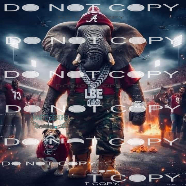 Elephant Chiefs #9139 Sublimation transfers - Heat Transfer