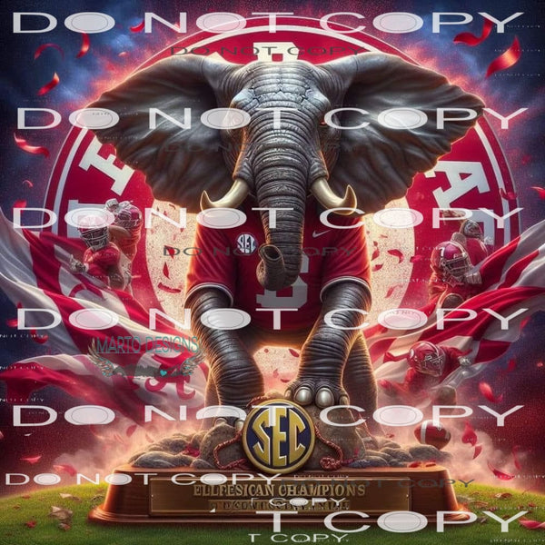 Elephant Chiefs #9143 Sublimation transfers - Heat Transfer