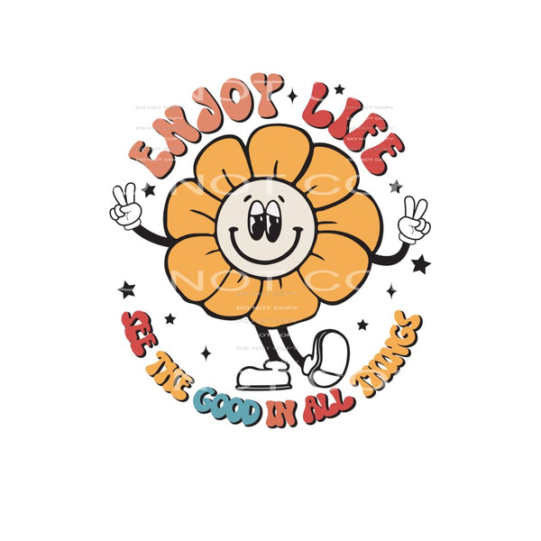 Enjoy Life #4919 Sublimation transfers - Heat Transfer