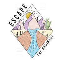 Escape The Ordinary #5114 Sublimation transfers - Heat