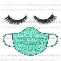 Eyes Face Mask Sublimation transfers Heat Transfer