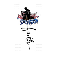 Faith #5368 Sublimation transfers - Heat Transfer Graphic