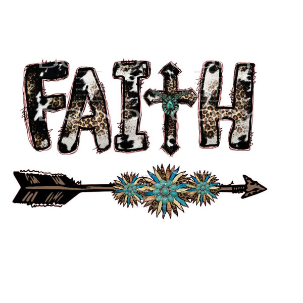 Faith #5595 Sublimation transfers - Heat Transfer Graphic