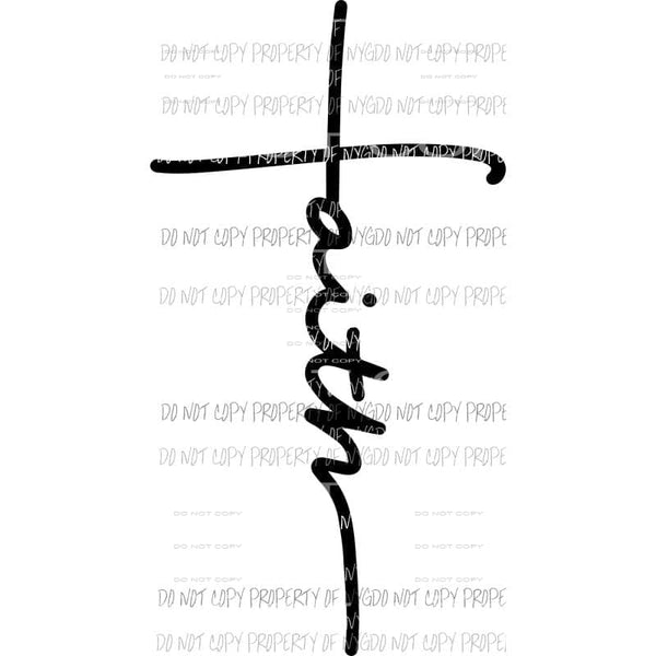 FAITH cross Sublimation transfers Heat Transfer