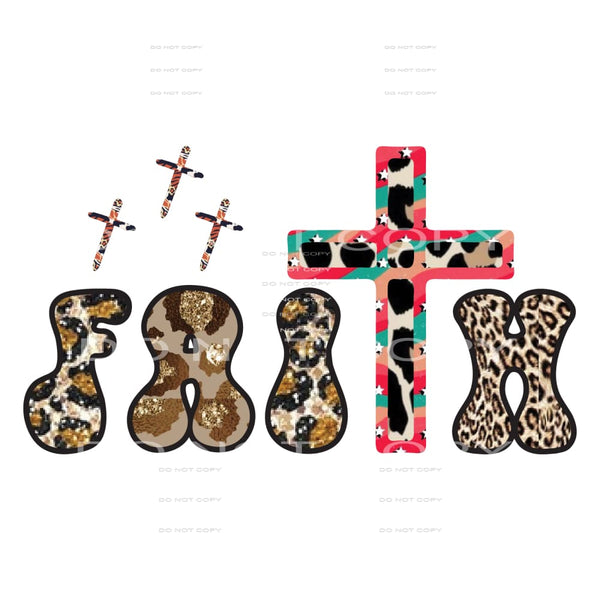 Faith leopard # 377 Sublimation transfers - Heat Transfer