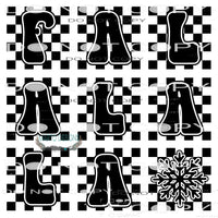 Falalala #8490 Sublimation transfers - Heat Transfer Graphic