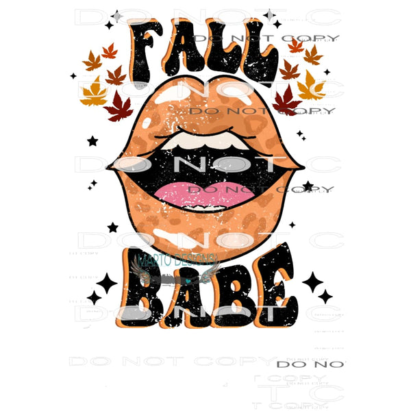 Fall Babe #6287 Sublimation transfers - Heat Transfer