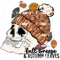 Fall Breeze And Autumn Leaves #7395 Sublimation transfers -