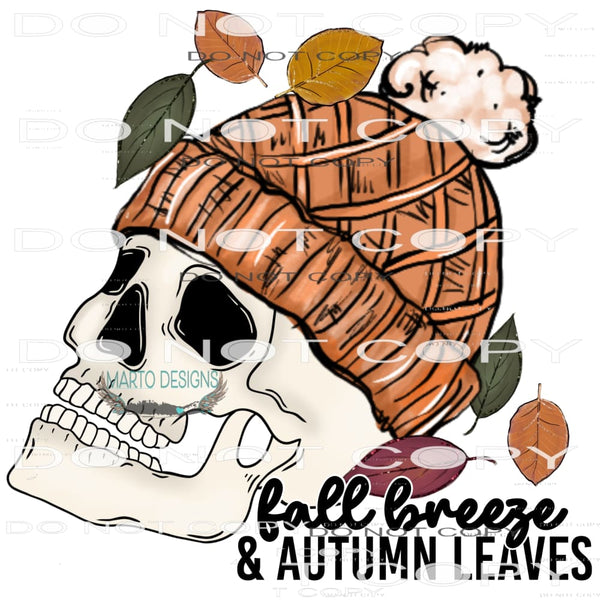 Fall Breeze And Autumn Leaves #7395 Sublimation transfers -