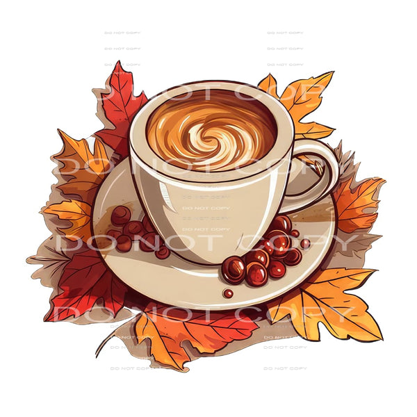 Fall coffee # 847 Sublimation transfers - Heat Transfer