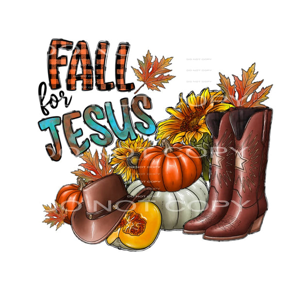 Fall for jesus # 691 Sublimation transfers - Heat Transfer