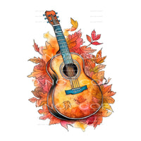 Fall Guitar # 854 Sublimation transfers - Heat Transfer
