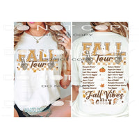 Fall Tour # 7251 Sublimation transfers - Heat Transfer