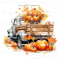 Fall Truck #7251 Sublimation transfers - Heat Transfer
