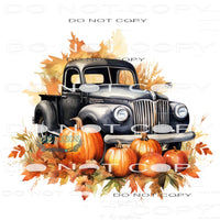 Fall Truck #7252 Sublimation transfers - Heat Transfer