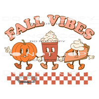 Fall Vibes #6205 Sublimation transfers - Heat Transfer