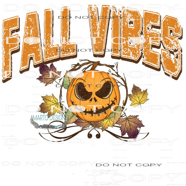 Fall Vibes #6947 Sublimation transfers - Heat Transfer