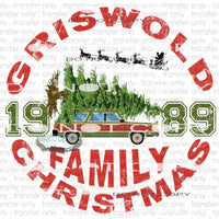 Family Christmas #6968 Sublimation transfers - Heat Transfer