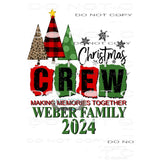 Family PJ Custom 1 Sublimation transfers - Heat Transfer