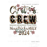 Family PJ Custom 2 Sublimation transfers - Heat Transfer