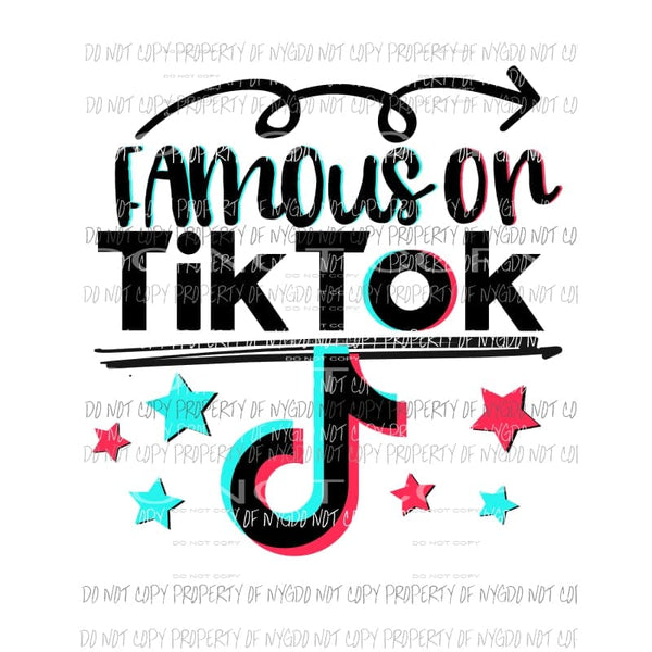 Famous On TikTok Sublimation transfers Heat Transfer