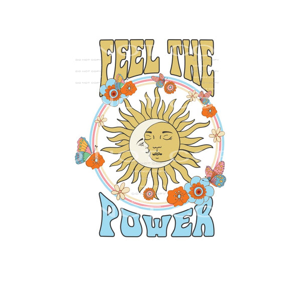 Feel The Power #4775 Sublimation transfers - Heat Transfer