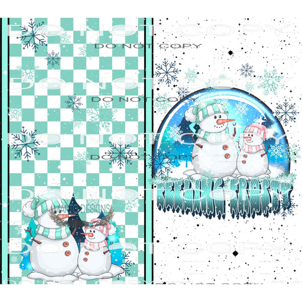 Feeling Frosty #7484 Sublimation transfers - Heat Transfer