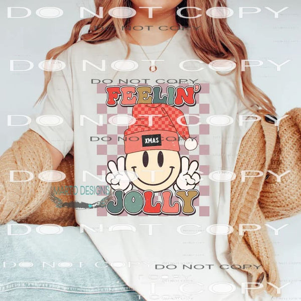 Feeling Jolly #7367 Sublimation transfers - Heat Transfer