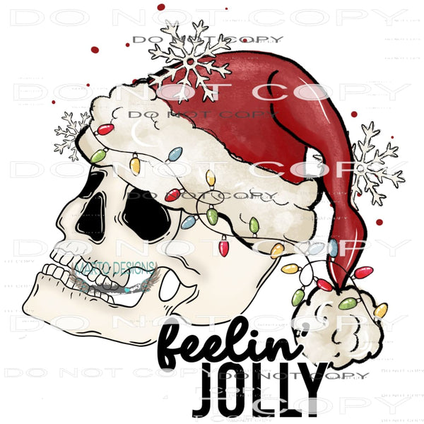Feeling Jolly #7402 Sublimation transfers - Heat Transfer