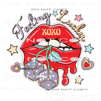 Feeling Lucky #11247 Sublimation transfer - Heat Transfer