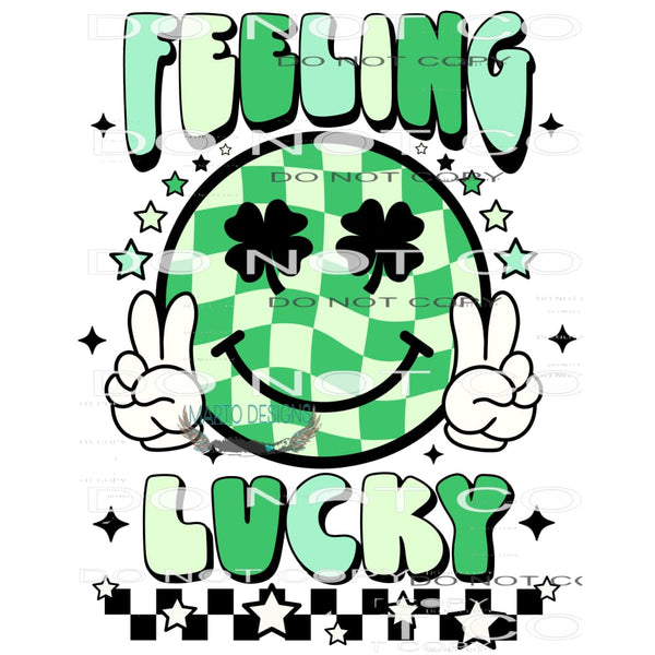 Feeling Lucky #8965 Sublimation transfers - Heat Transfer