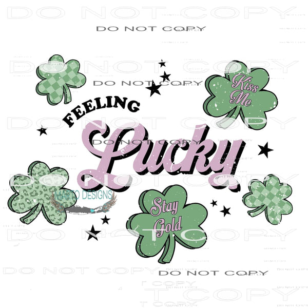 Feeling Lucky #9212 Sublimation transfers - Heat Transfer