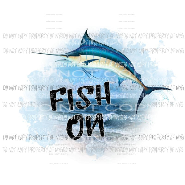 fish on Sublimation transfers Heat Transfer
