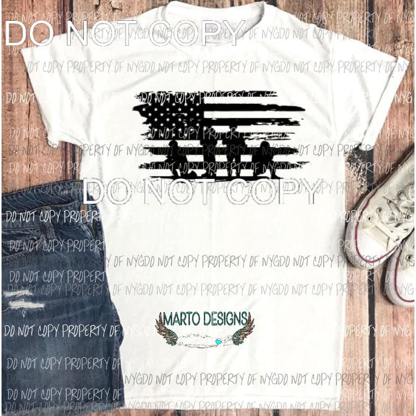 Flag military # 2 Sublimation transfers Heat Transfer