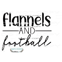 flannels and football # 6619 Sublimation transfers - Heat