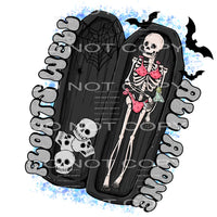 Floats well all alone # 295 Sublimation transfers - Heat