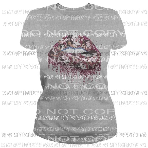 Florida State Lips Sublimation transfers Heat Transfer