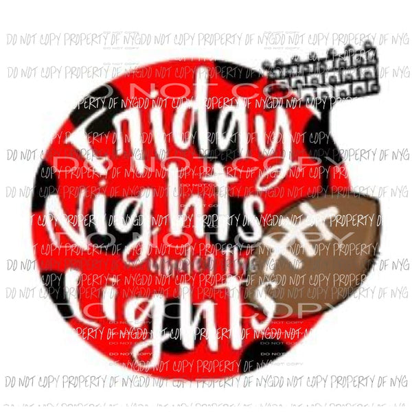 FNL Red Sublimation transfers Heat Transfer