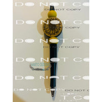 Focal Wood Engraved Beads (WOOD BEAD ONLY)