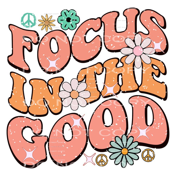 Focus in the good # 1034 Sublimation transfer - Heat