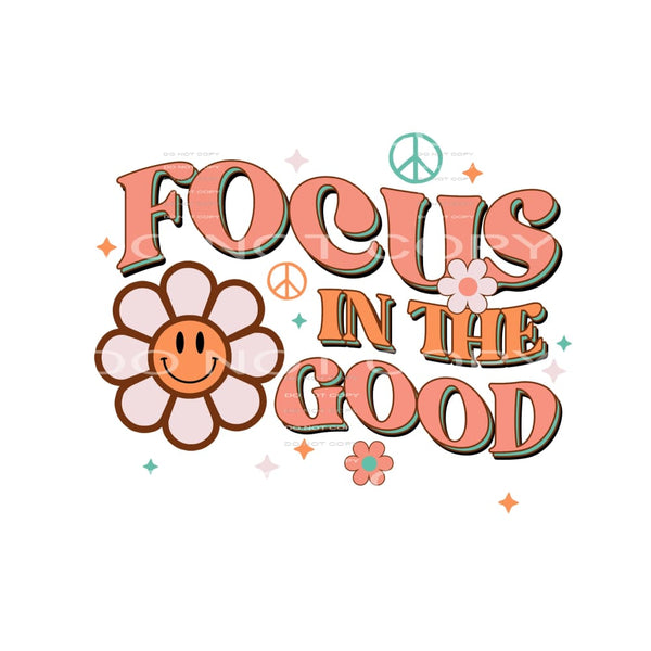 Focus in the good # 490 Sublimation transfers - Heat