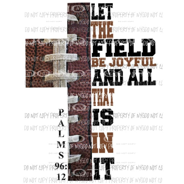 Football Cross Sublimation transfers Heat Transfer