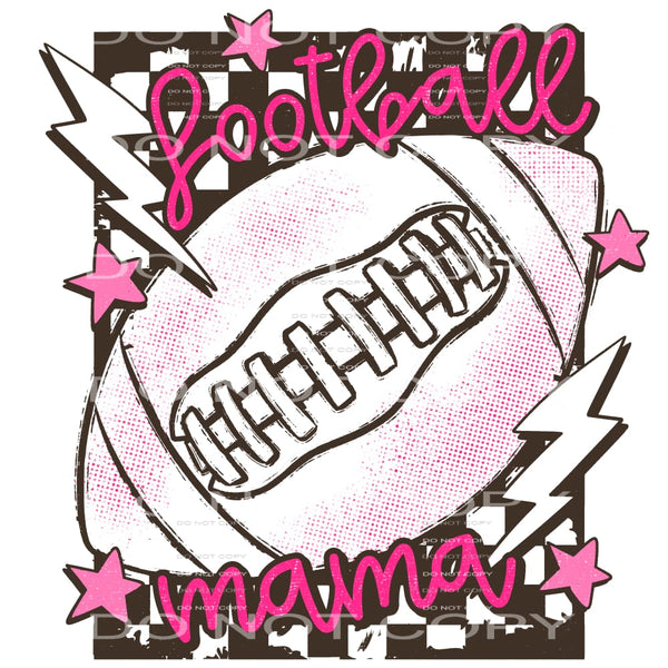 Football Mama #5983 Sublimation transfers - Heat Transfer