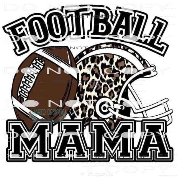Football Mama #6373 Sublimation transfers - Heat Transfer