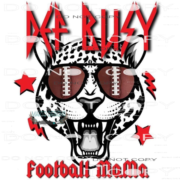 Football Mama #6384 Sublimation transfers - Heat Transfer